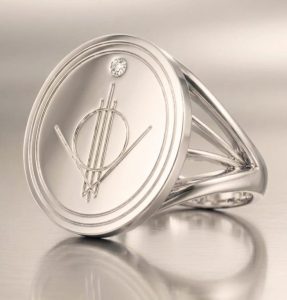 La Bague de la Fondation - Plaquée Or Blanc