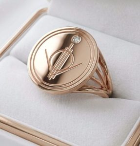 La Bague de la Fondation - Æther - Or pur